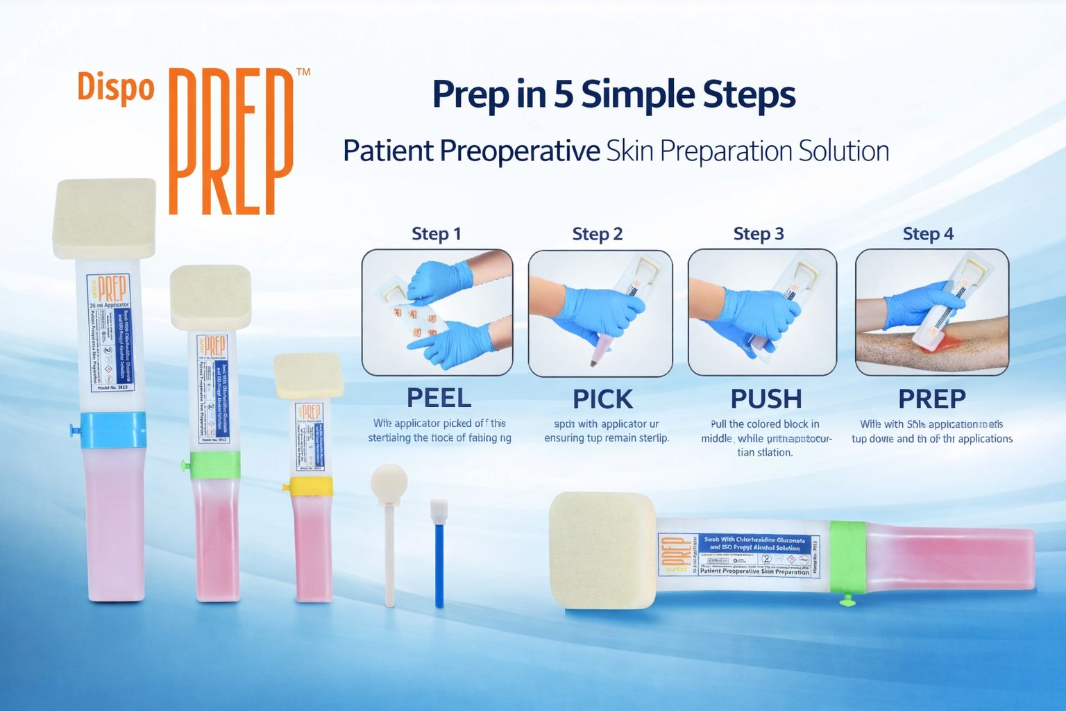 Dispo Prep disposable medical product