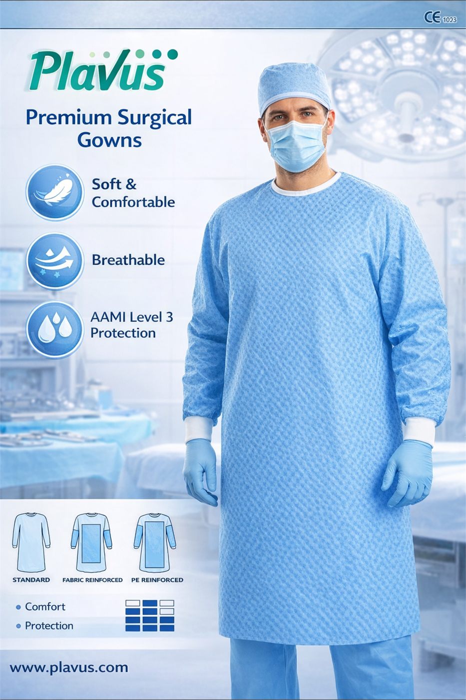 Plavus surgical apparel